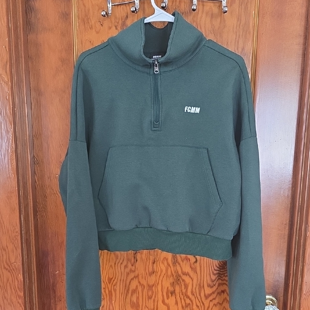 FCMM Green Zip-Up Jacket - Picture 2 of 4